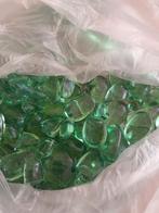 Zakje groene decoratie Steentjes glas, Huis en Inrichting, Woonaccessoires | Overige, Ophalen of Verzenden, Zo goed als nieuw