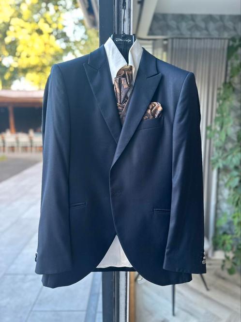 Trouwpak archetipo, Kleding | Heren, Kostuums en Colberts, Zo goed als nieuw, Maat 48/50 (M), Blauw, Ophalen