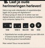 Videobanden Digitaliseren, Ophalen of Verzenden, Overige typen