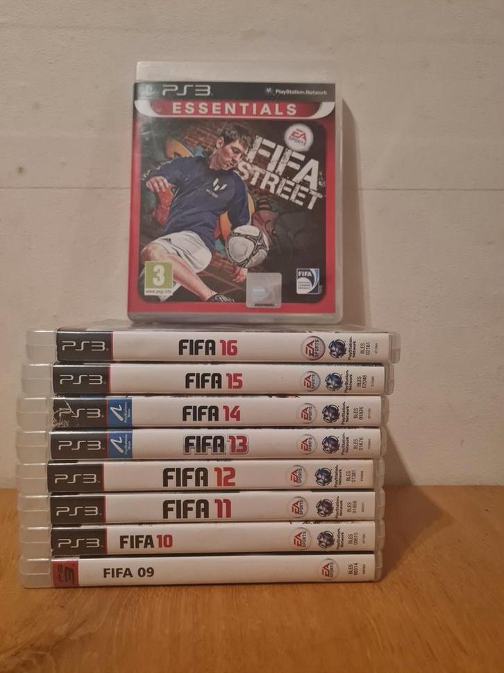 FIFA collectie PlayStation 3, Spelcomputers en Games, Games | Sony PlayStation 3, Gebruikt, Sport, 3 spelers of meer, Vanaf 3 jaar