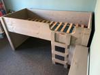Steigerhouten Hoogslaper - Stoer & Uniek!, Kinderen en Baby's, Kinderkamer | Stapelbedden en Hoogslapers, Ophalen, Gebruikt, Hoogslaper