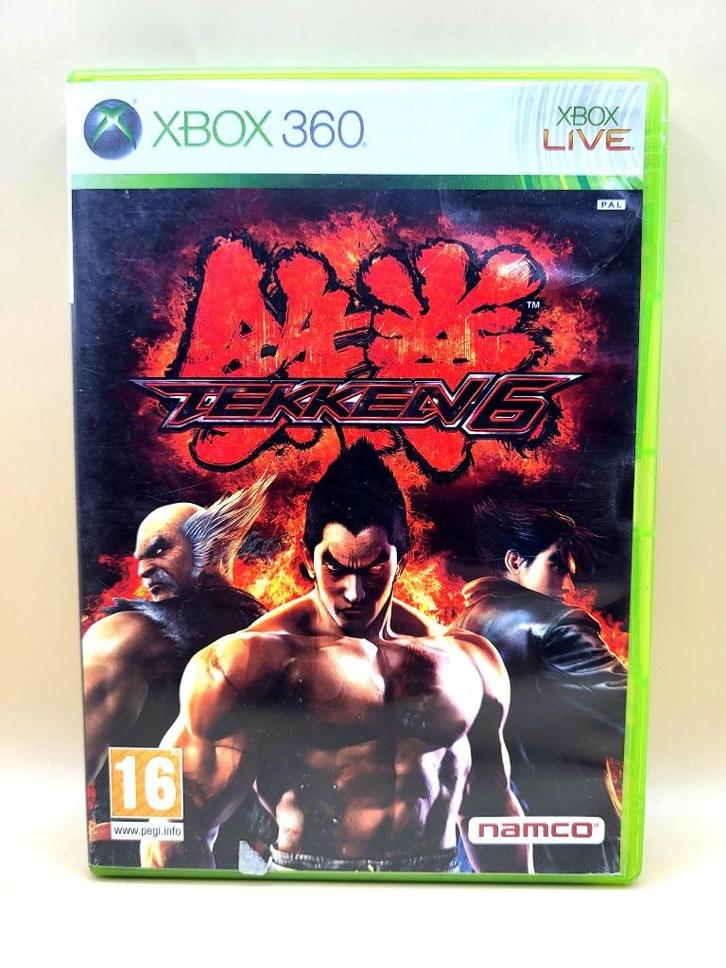 Tekken 6 - Xbox 360, Spelcomputers en Games, Games | Xbox 360, Zo goed als nieuw, Vechten, 2 spelers, Vanaf 16 jaar, Eén computer
