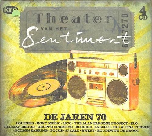Theater van het Sentiment : De Jaren 70 (4 CD Box, 2008) *, Cd's en Dvd's, Cd's | Verzamelalbums, Zo goed als nieuw, Pop, Boxset