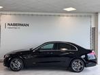 Mercedes C-Klasse C300 e Hybride 313pk 9G- NAVI CRUISE, Automaat, 4 cilinders, Leder en Stof, Zwart