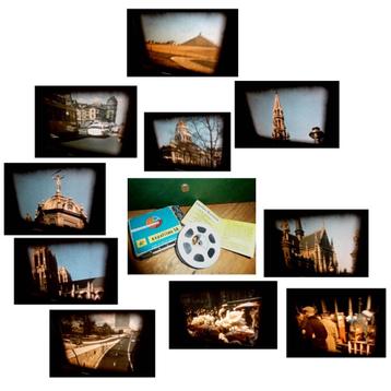 8mm film Expo 1958 - Brussel - kleur - silent N8 20mt  beschikbaar voor biedingen