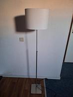 Ikea Staande Lamp Chroom met Witte Kap, Ophalen, Zo goed als nieuw, 150 tot 200 cm