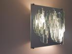 Breukrelief Wandlamp van Willem van Oyen voor Raak, Gebruikt, Mid Century Modern, Vintage design, Ophalen of Verzenden, Glas