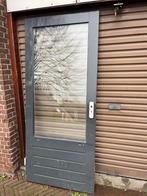 Buitendeur met dubbel glas, Doe-het-zelf en Verbouw, Deuren en Horren, Ophalen, Gebruikt, 80 tot 100 cm, Buitendeur