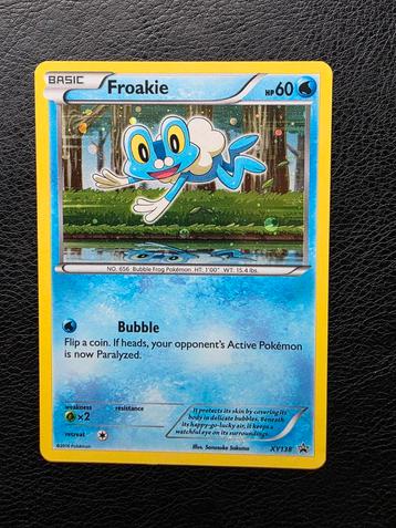 Froakie XY138 promo beschikbaar voor biedingen