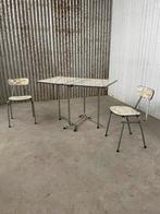 Vintage Brabantia keukentafel stoelen set 1970 formica, Huis en Inrichting, Stoelen, Ophalen of Verzenden