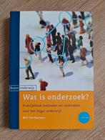 Nel Verhoeven - Wat is onderzoek?, Ophalen of Verzenden, Zo goed als nieuw, Nel Verhoeven