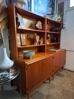 Vintage Teak Boekenkast Wandmeubel Sonett Tenhult, Ophalen of Verzenden, Gebruikt, 25 tot 50 cm, 50 tot 100 cm