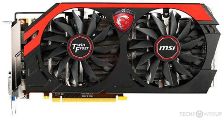 MSI GeForce GTX 760 2GB Gaming (N760 TF 2GD5/OC), Computers en Software, Videokaarten, Gebruikt, Nvidia, PCI-Express 3.0, GDDR5