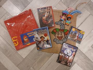 Sinterklaas Dvd's paard van sinterklaas, Zak en Pietjes  beschikbaar voor biedingen