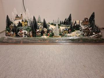 Kerstdorp 19 Huisjes Verlichting Winter Wonder Landschap  beschikbaar voor biedingen
