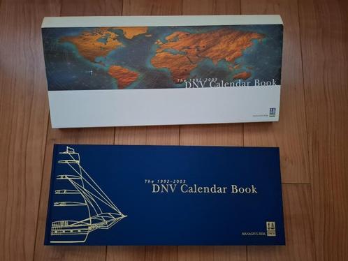 Uit erfenis DNV Calendar Book 1992-2003+originele verpakking, Verzamelen, Scheepvaart, Nieuw, Boek of Tijdschrift, Motorboot, Ophalen of Verzenden