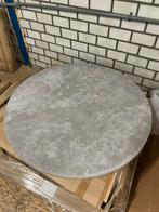 Betoncire Tafelblad - 120cm Nieuw, Ophalen, Overige materialen, 100 tot 150 cm, Rond