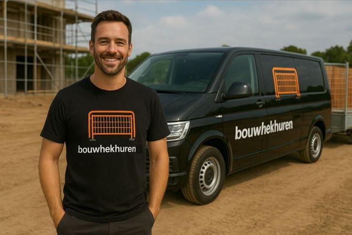 Bouwhek met zeil (of zonder) Te Huur vanaf 1,99, Doe-het-zelf en Verbouw, Overige Doe-het-zelf en Verbouw, Nieuw, Ophalen