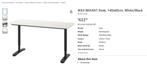 IKEA BEKANT elektrisch zit/sta bureau (160x80 cm) ~€167?, Ophalen, Elektrisch, Gebruikt, Stabureau