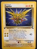Zapdos (First edition) 30/62 Fossil NL NM, Ophalen of Verzenden, Zo goed als nieuw, Losse kaart