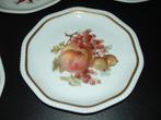 Rosenthal Bavaria div 4x fruit borden + fruitkom (schaal), Ophalen of Verzenden
