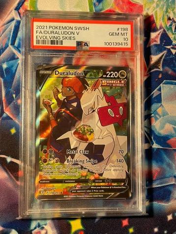Duraludon V Alt Art 198/203 PSA 10 beschikbaar voor biedingen