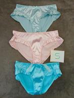 3 satijnen slipjes, Kleding | Dames, Ondergoed en Lingerie, Verzenden, BH
