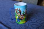 Retro Nesquik plastic drinkbeker met puzzel ringen - Nieuw!, Verzamelen, Merken en Reclamevoorwerpen, Ophalen of Verzenden, Zo goed als nieuw