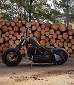Harley FLSTC 1340cc bobber 1995 restomod hardtail, Motoren, 2 cilinders, 1340 cc, Bedrijf, Meer dan 35 kW