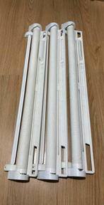 Lascal Kiddy Guard Oprolbaar Traphekje Wit (3 stuks), Overige materialen, Gebruikt, Oprolhekje, Ophalen of Verzenden