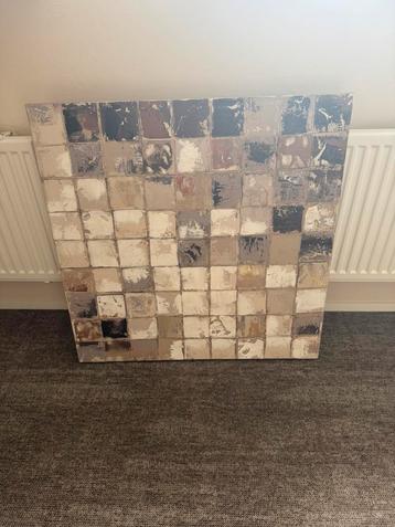 Canvas wanddecoratie 80x80 cm als nieuw beschikbaar voor biedingen