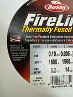 bulkrollen berkley fireline 8 - briad smoke  1800m 10/00, Dam, Tinstraat, Sales@info.com, Nieuw