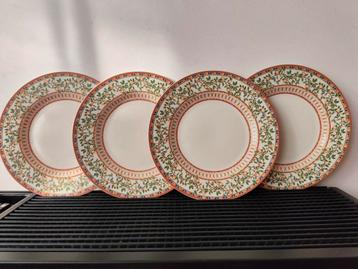 Johnson Bros 4x dinerbord Lemon Tree, 27 cm beschikbaar voor biedingen