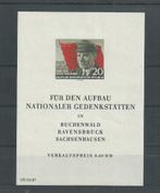 DDR 1956, blok 14, Postfris., DDR, Verzenden, Postfris