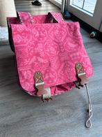 Basil Fietstas - Roze met Vogelmotief, Ophalen, Gebruikt, Basil- Fastrider- New Looks