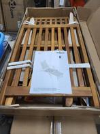 Houten ligstoel tuin / tuin lounger hout, Ophalen of Verzenden, Zo goed als nieuw