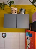 Grijze Bovenkast - Keukenopslag, Huis en Inrichting, Ophalen of Verzenden