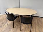 Ovale vergadertafel Trespa, Ophalen of Verzenden