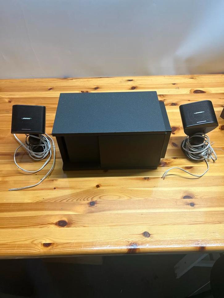 Bose Acoustimass 3 Series I Original 2.1 Speakersysteem, Audio, Tv en Foto, Luidsprekers, Zo goed als nieuw, Complete surroundset