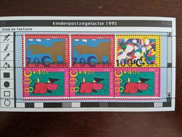 NL 1995; BLOK KINDERZEGELS beschikbaar voor biedingen