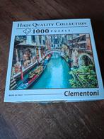 Clementoni Puzzel Venetië 1000 stukjes, Ophalen of Verzenden, 500 t/m 1500 stukjes, Zo goed als nieuw, Legpuzzel