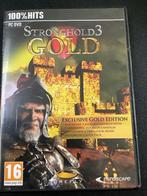Stronghold 3 Gold Edition - PC DVD - Goede Staat, Online, 1 speler, Ophalen of Verzenden, Zo goed als nieuw
