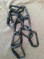 Kong Triactlock Carabiners 50 kN. € 5,50 per stuk., Sport en Fitness, Klimsport, Ophalen of Verzenden, Gebruikt, Klimsport-accessoire