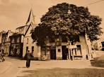 Aalten,  Hoek Landstraat, kerkstraat,,fotokaart, Verzamelen, Ansichtkaarten | Nederland, Ophalen of Verzenden, Zuid-Holland