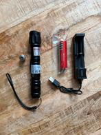 Krachtige laserpen rood, Ophalen of Verzenden, Zo goed als nieuw, Laser, Kleur