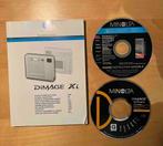 Minolta DiMage Xi boekje en CD's, Minolta, Compact, Ophalen of Verzenden, Zo goed als nieuw