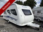 Hobby 455 UF La vita bionda Voortent, Mover, Fietsenrek, 1000 - 1250 kg, 6 tot 7 meter, Hobby