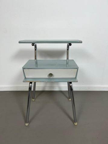 retro vintage nachtkastje ,Wim Rietveld voor Auping jaren 60 beschikbaar voor biedingen