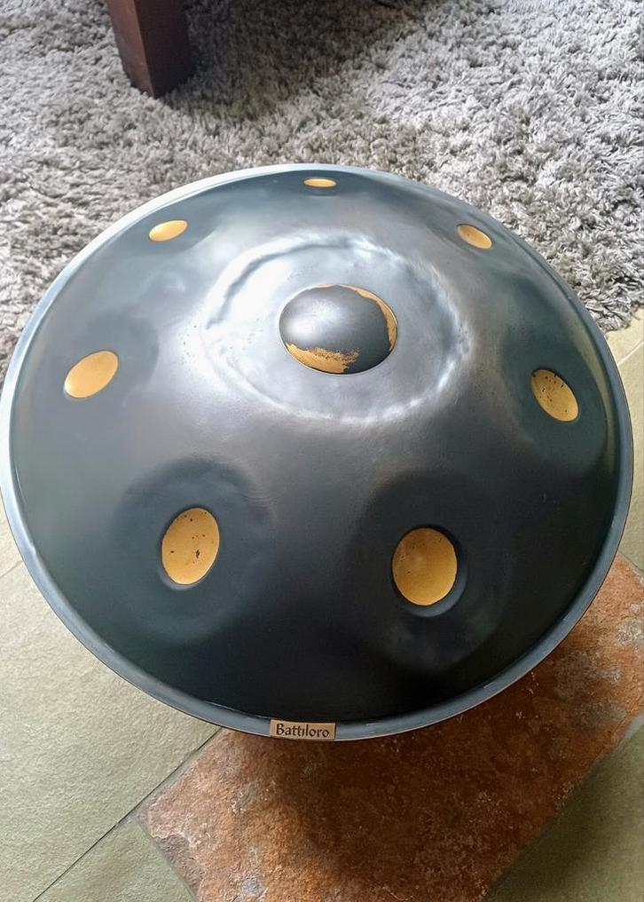 Battiloro Handpan Yang C# (432hz), Muziek en Instrumenten, Percussie, Zo goed als nieuw, Melodische percussie, Ophalen