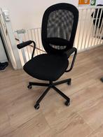 Bureaustoel - In hoogte verstelbaar, Ophalen, Zwart, Zo goed als nieuw, Bureaustoel
